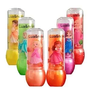 Lua e Neve - Lip Balm Frutas Princesas LN01060 - 06 Und ( Validade: 11/26 ) Atacado para Revenda