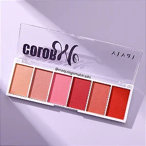 Paleta de Blush Color Me Matte Vivai 2004 Atacado para Revenda
