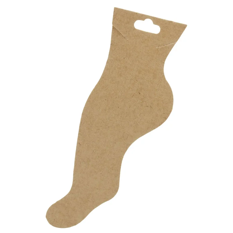 Cartela Tornozeleira - Kraft - Pacote com 1.000 unidades Atacado para Revenda