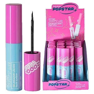Ruby Rose - Delineador Liquido Pop Star HBE2101 - 24 Und Atacado para Revenda