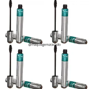 Kit 04 Unidades Máscara Para Cílios 2 em 1 Bella Femme Rímel 4D BF10046 Atacado para Revenda