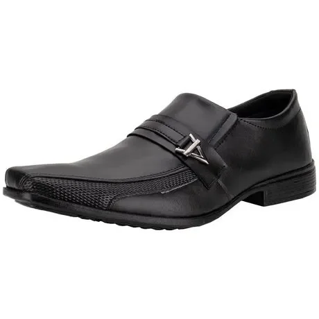Sapato Masculino Social Mais Leve 611 Preto Atacado