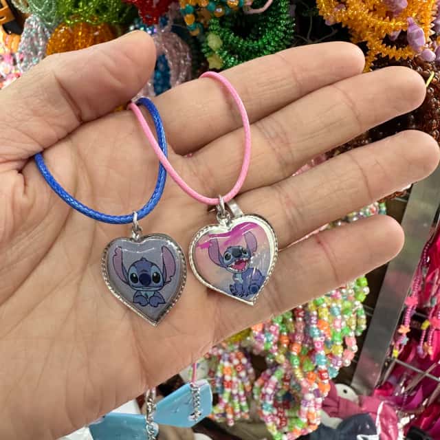 Kit C/12 Gargantilha stitch Courinho Elástico Atacado