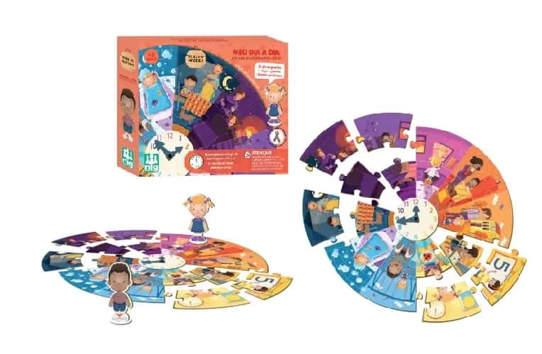 585 MADEIRA QUEBRA CABECA MEU DIA A DIA 20 PECAS Atacado