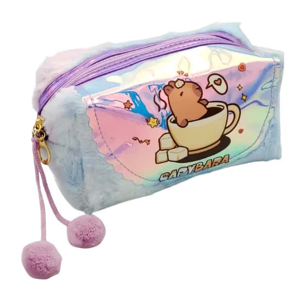 NECESSAIRE VELUDO CAPIBARA MO-TY-K28 Atacado