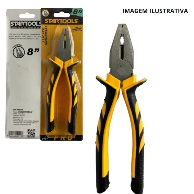 ALICATE UNIVERSAL 8" AR0090 SR0090 Atacado