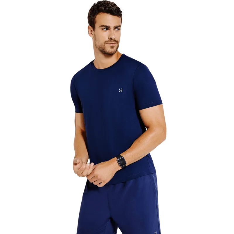 Camiseta Esportiva Com Proteção UV+50 Hering SNBE Atacado