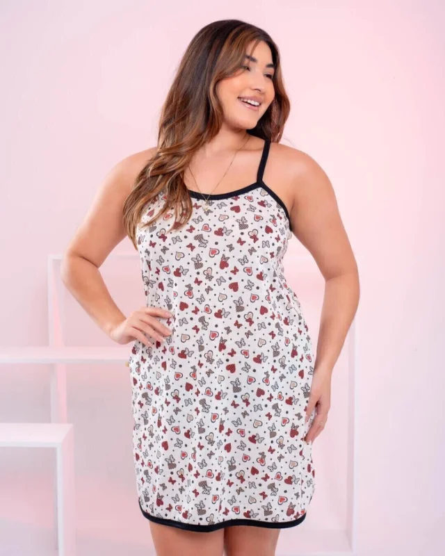 Camisola Basica de Alça Atacado