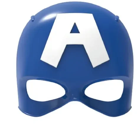 905005 MASCARA MARVEL CAPITAO AMERICA ALL SEASONS Atacado