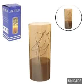 Luminária de Mesa com Luz Led 12x5cm Dourado Atacado