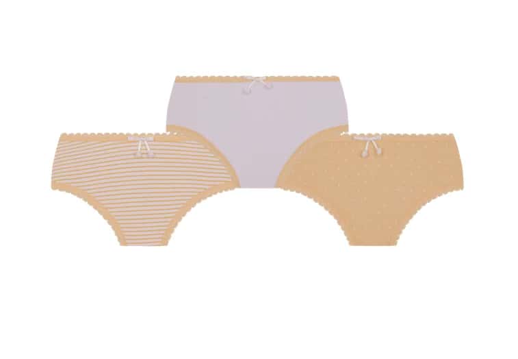 Calcinha Lobinha Infantil Estampada 18102-089 Kit C/3 Atacado