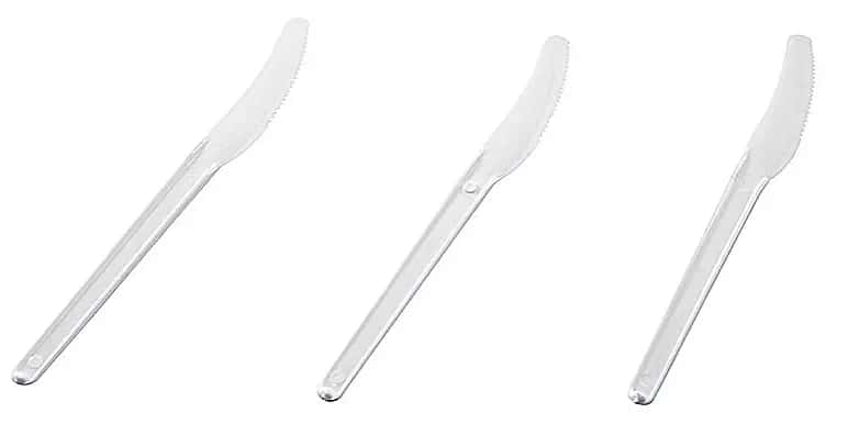 17779.2 FACA REFEICAO DE PLASTICO BRANCA C/10 Atacado