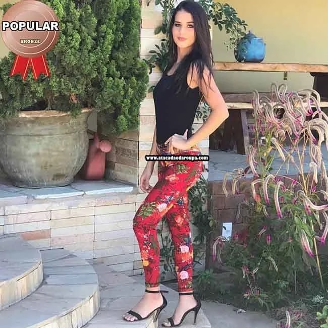 Calça Legging Jacar Juvenil Atacado