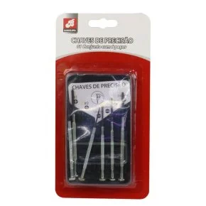 Jogo de Chaves de Precisão 6 Peças com Estojo Atacado
