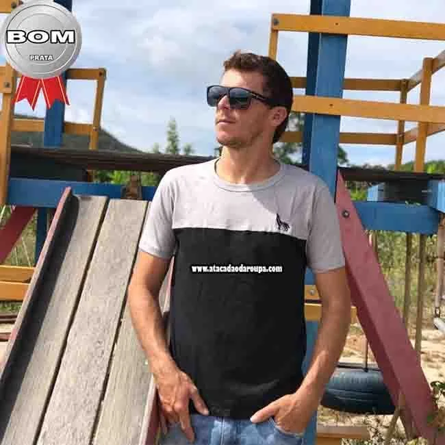 Camisa Masculina Algodão Atacado