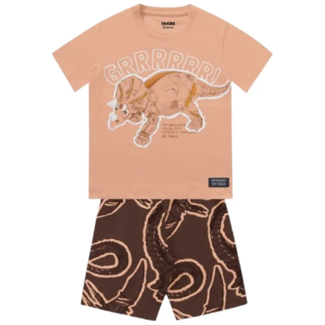 Kit 9 Conjunto Masculino do 1 ao 3 Primavera Verão Fakini Atacado