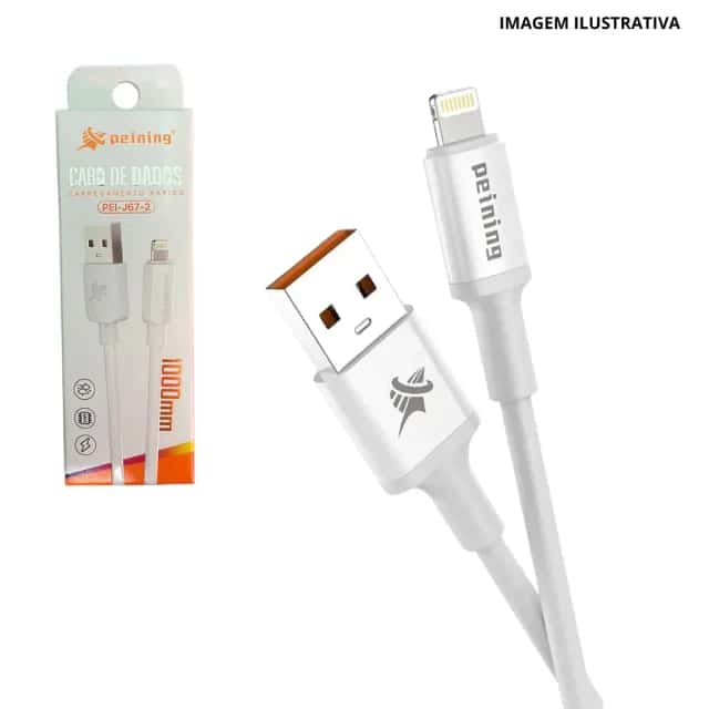 Cabo De Dados Ios 1m Peining Pei-J67-2 Atacado