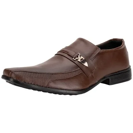 Sapato Masculino Social Mais Leve 611 Caramelo Atacado