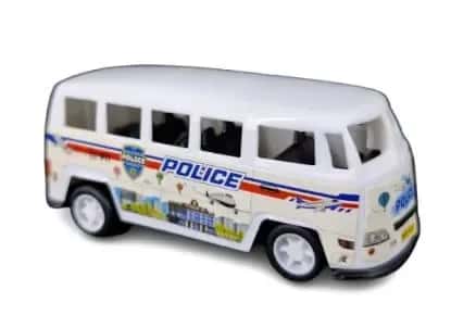 ASH-15.5987 CARRINHO KOMBI POLICE A FRICCAO Atacado