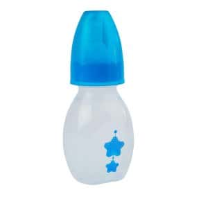 Mamadeira 60ml Chuquinha Estampas Sortidas Azul Atacado