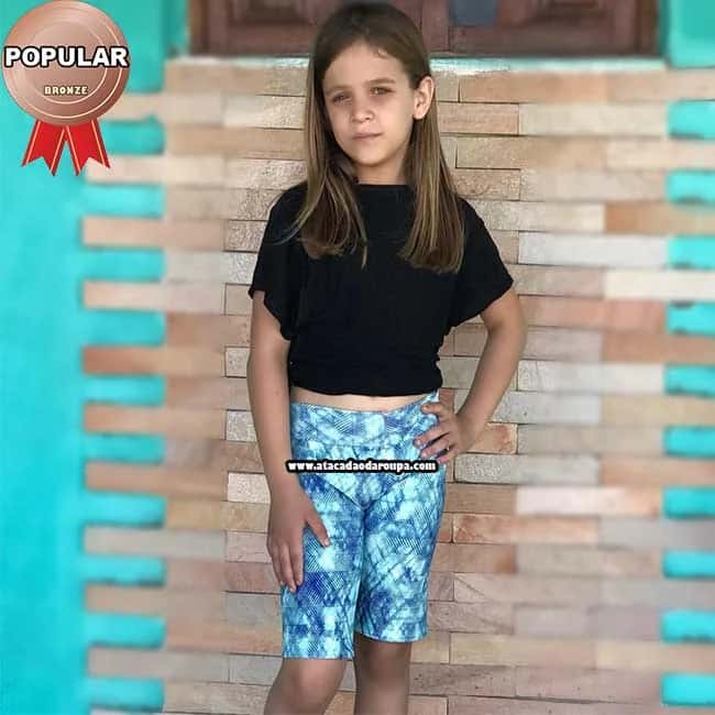 Shortinho Capry Infantil 2 a 4 Anos Atacado
