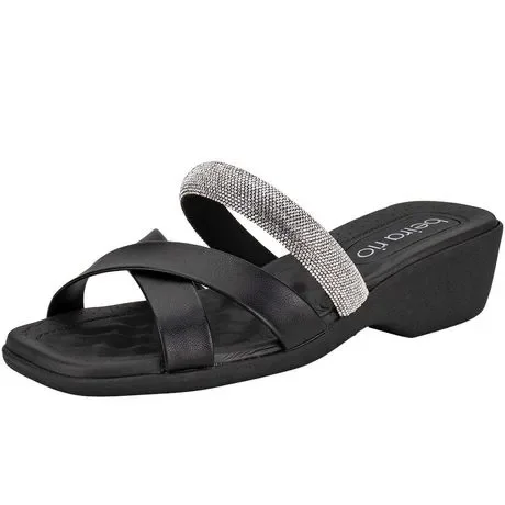 Tamanco Feminino Salto Grosso Beira Rio 8527114 Preto Atacado