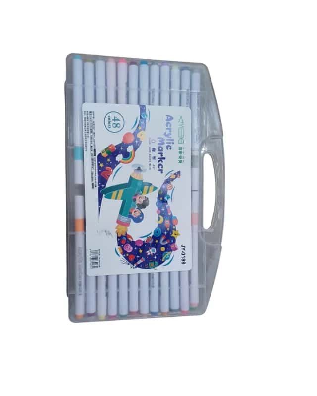 KIT 48 CANETINHAS ACRILICAS DE CONTORNO SY0158-48 21027 Atacado