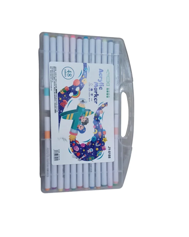 KIT 48 CANETINHAS ACRILICAS DE CONTORNO SY0158-48 21027 Atacado