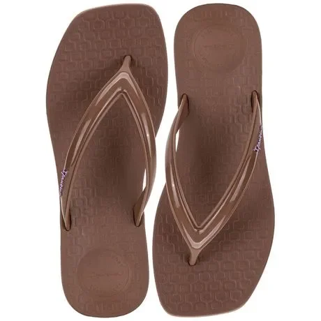 Chinelo Feminino Pluma Ipanema 27507 Bronze Atacado