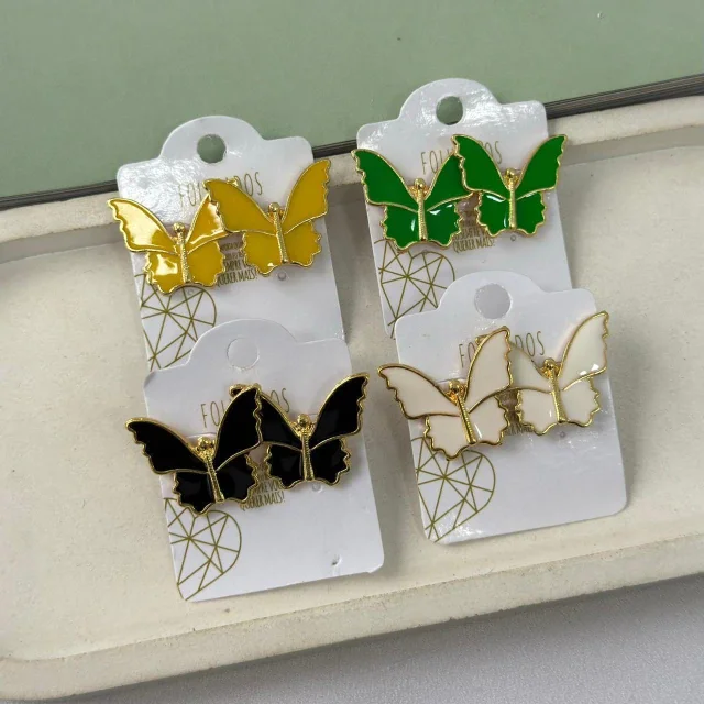 BRINCO RESINADO BORBOLETA Atacado