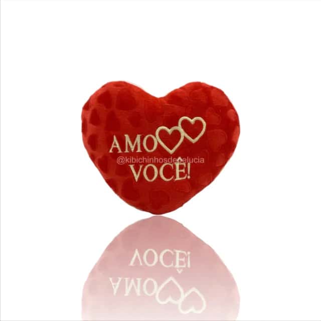 Coração P com Faixa Atacado