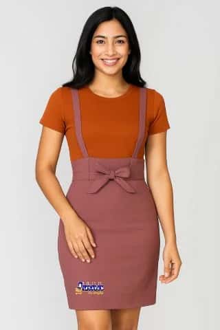 Salopete Saia Bengaline Atacado