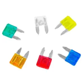 Fusíveis Automotivos 10 Pçs 5A a 30A Colorido Atacado