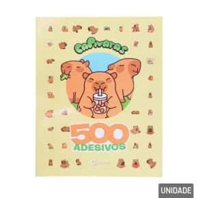Livro de Atividades 500 Adesivos Capivaras 22 Pág. Atacado
