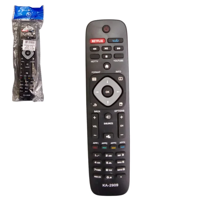 CONTROLE REMOTO LED P/TV PHILIPS SMART - KA-2909 Atacado
