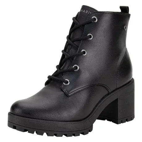 Bota Feminina Coturno Ramarim 2456121 Preto Atacado