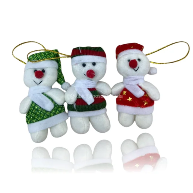 Chaveiro Diversos De Natal 10cm Atacado