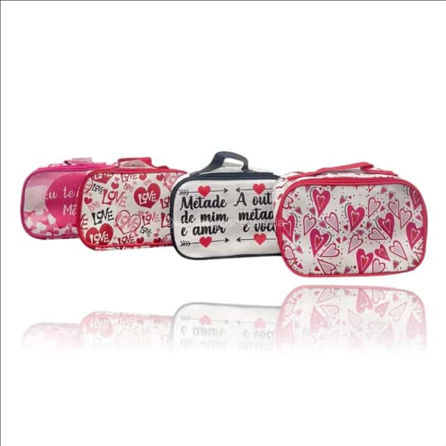 Necessaire Amor 21x13x9cm Atacado