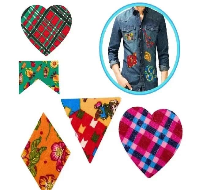 10 TECIDO REMENDAO AUTO ADESIVO C/05 Atacado