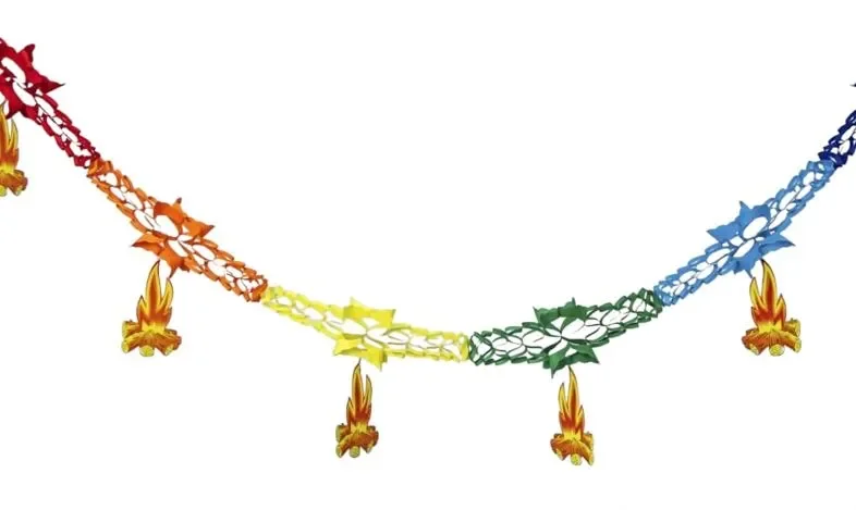 FJG24 GUIRLANDA FOGUEIRA JUNINA Atacado