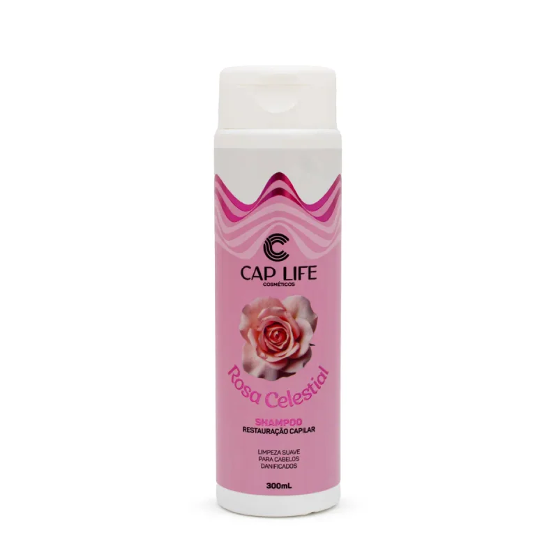 Shampoo Rosa Celestial 300ml Cap Life