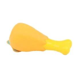 Mordedor para Pet Coxa de Frango 12cm Atacado