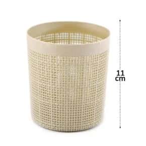 Organizador Multiuso Plástico 11x10 Redondo Color Atacado