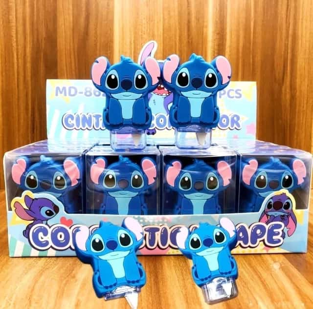 Kit C/16 corretivos em fita Stitich Papelaria Atacado