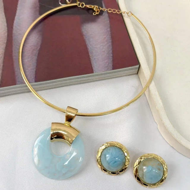 CONJUNTO DE ARO REDONDO RESINADO Atacado