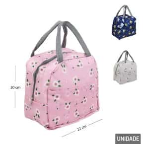 Bolsa Térmica 30x22cm com Alça Modelos Sortidos Atacado