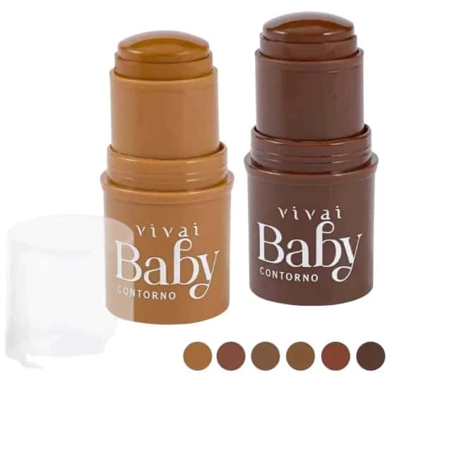 Box C/36 contorno em Bastão Baby 6 cores - Vivai Atacado