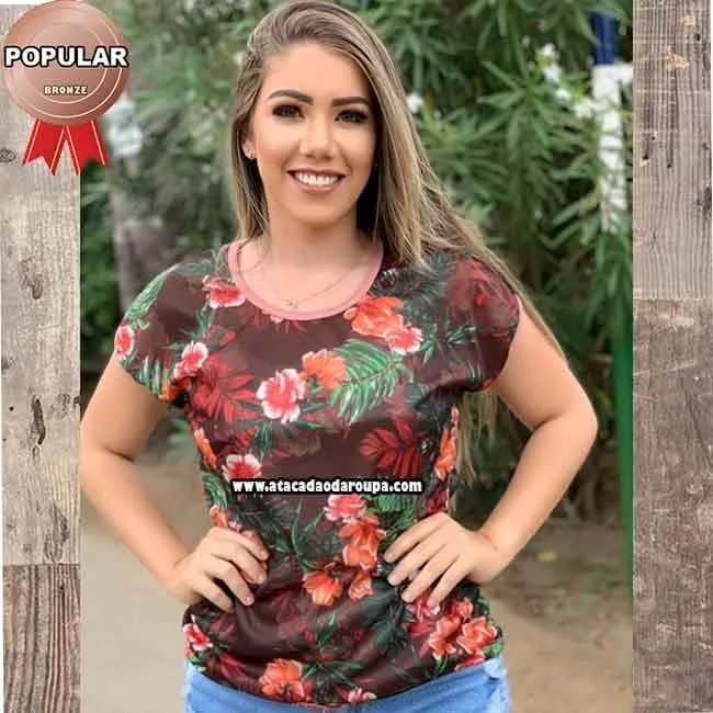 Blusas Em Helanca G Juvenil Atacado