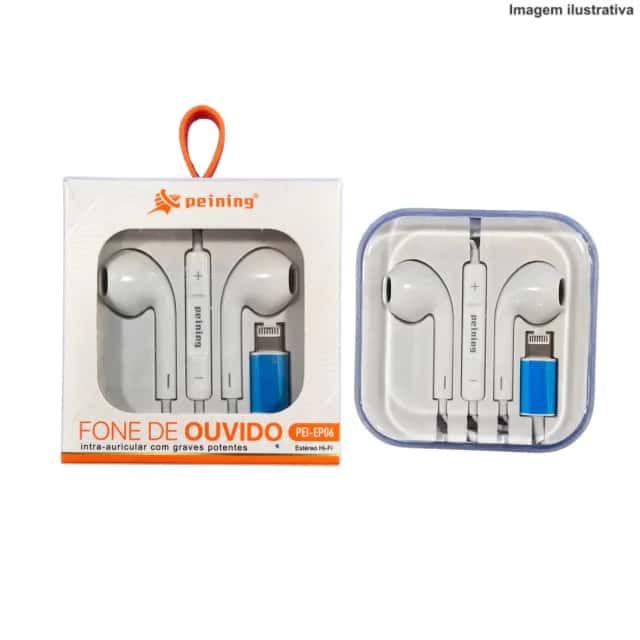 FONE DE OUVIDO IOS BT PEI-EP06 PEINING Atacado