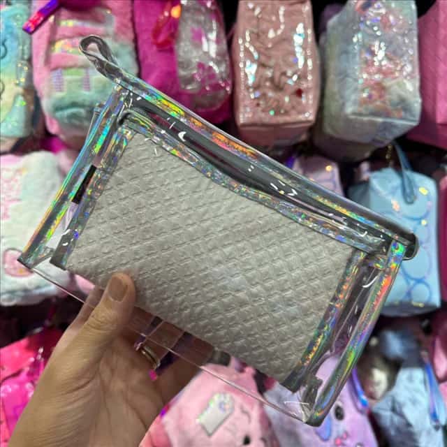 Lote C/6 Kit Necessaire Dupla Atacado (12 peças)